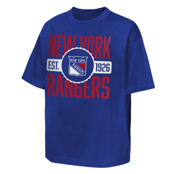 New York Rangers детска тениска NHL Shot Speed Short Sleeve Elevated