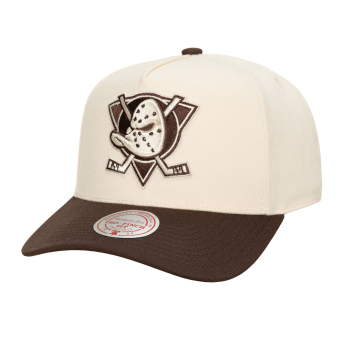 Anaheim Ducks баскетболна шапка с козирка NHL Brown and Cream Pro Snapback Vintage