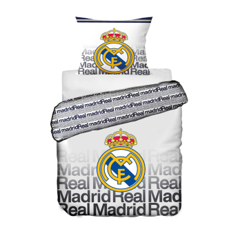 Real Madrid CF спално бельо за единично легло white