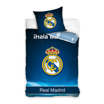 Real Madrid CF спално бельо за единично легло Blue
