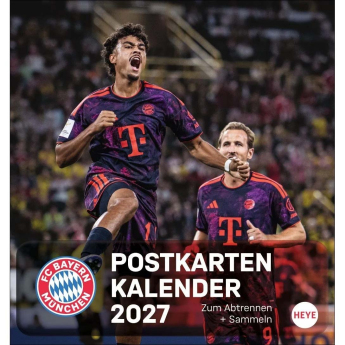 FC Bayern Munich календар 2027 Postcard