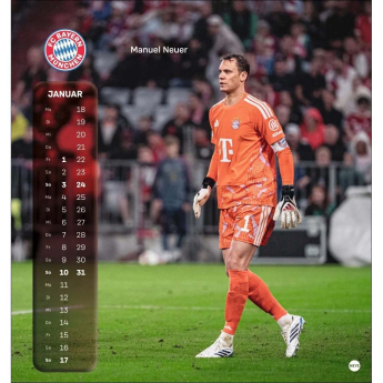 FC Bayern Munich календар 2027 Postcard