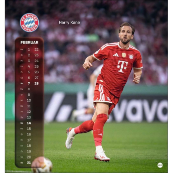 FC Bayern Munich календар 2027 Postcard