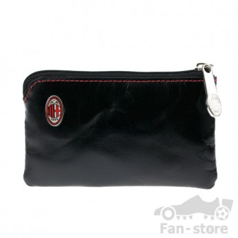 AC Milan kožená klíčenka