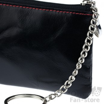 AC Milan kožená klíčenka