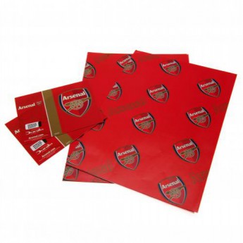 Arsenal FC опаковъчна хартия 2 pcs Gift Wrap