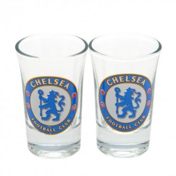 Chelsea FC чашка за алкохол 2pk Shot Glass Set