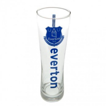 Everton FC стъклена чаша Tall Beer Glass