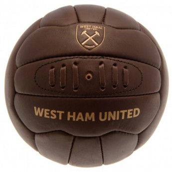 West Ham United футболна топка Retro Heritage Football - size 5