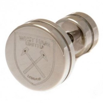 West Ham United обеци Stainless Steel Stud Earring