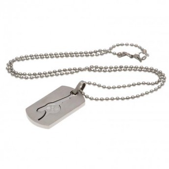 Arsenal FC колие с висулка куче Dog Tag & Chain CO GN