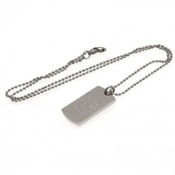 Chelsea FC колие с висулка куче Engraved Dog Tag & Chain