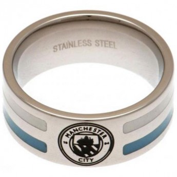 Manchester City пръстен Colour Stripe Ring Medium