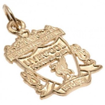 Liverpool FC златна висулка 9ct Gold Pendant Crest