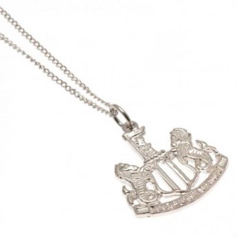 Newcastle United колие с висулка Sterling Silver Pendant & Chain