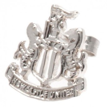 Newcastle United обеци Sterling Silver Stud Earring