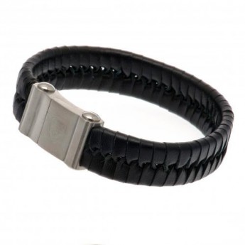 Arsenal FC кожена гривна Single Plait Leather Bracelet
