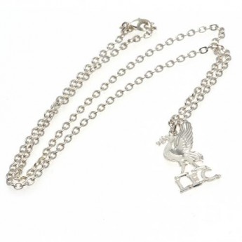 Liverpool FC колие с висулка Silver Plated Pendant & Chain LB