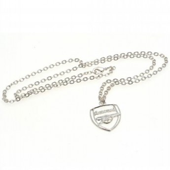 Arsenal FC колие с висулка Silver Plated Pendant & Chain CR