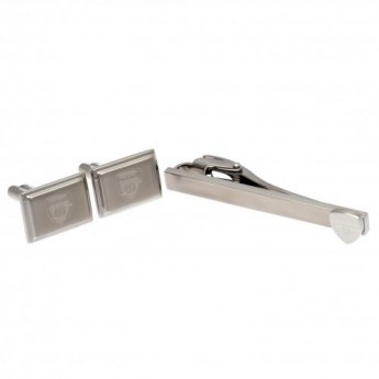 Arsenal FC комплект щипка за вратовръзка и копчета за ръкавели Tie Slide & Cufflink Set