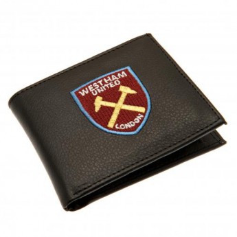 West Ham United портмоне от техническа кожа Embroidered Wallet