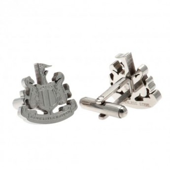 Newcastle United копчета за ръкавели Stainless Steel Cufflinks CR