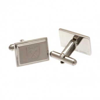 West Ham United копчета за ръкавели Stainless Steel Cufflinks