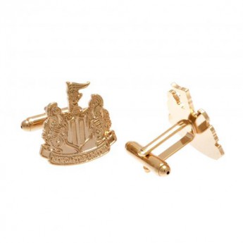 Newcastle United копчета за ръкавели Gold Plated Cufflinks