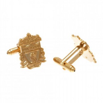 Liverpool FC копчета за ръкавели Gold Plated Cufflinks