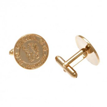 Chelsea FC копчета за ръкавели Gold Plated Cufflinks