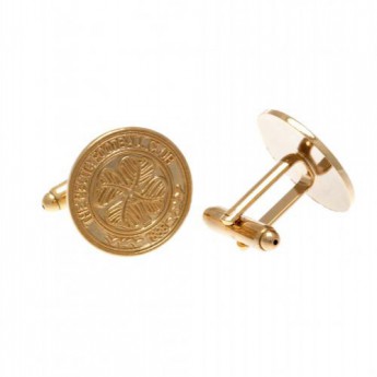 Celtic FC копчета за ръкавели Gold Plated Cufflinks