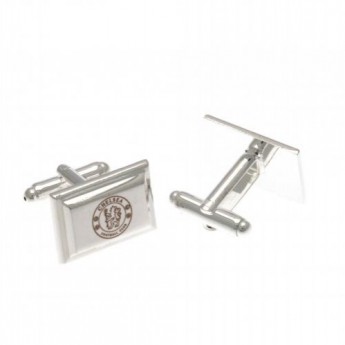 Chelsea FC копчета за ръкавели Silver Plated Cufflinks