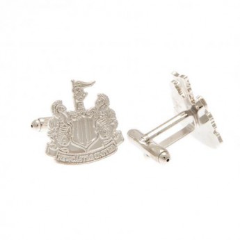 Newcastle United копчета за ръкавели Silver Plated Cufflinks CR