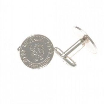 Chelsea FC копчета за ръкавели Silver Plated Cufflinks CR