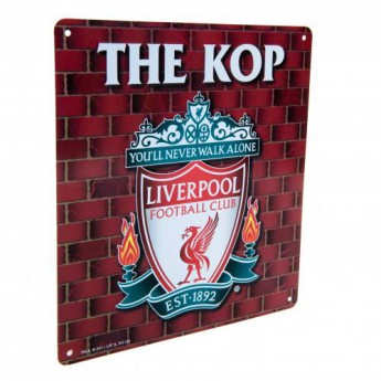 Liverpool FC табела за стена The Kop Sign