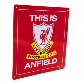 Liverpool FC табела за стена This is Anfield Sign