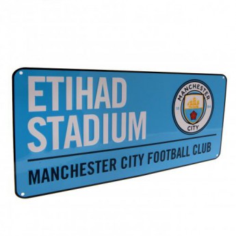 Manchester City табела за стена Street Sign BL