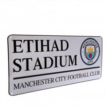 Manchester City табела за стена Street Sign
