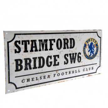 Chelsea FC табела за стена Street Sign Retro