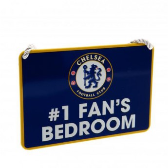 Chelsea FC знак за спалня blue Bedroom Sign No1 Fan