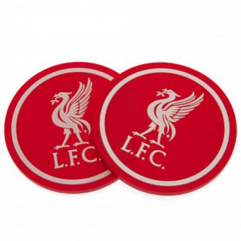 Liverpool FC комплект подложки за чаши 2pk Coaster Set
