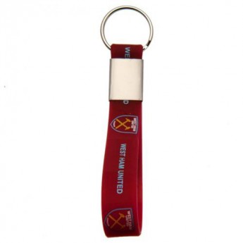 West Ham United висулка за ключодържател Silicone Keyring