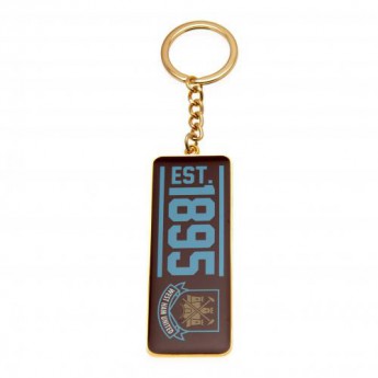 West Ham United висулка за ключодържател Keyring EST