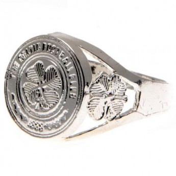 Celtic FC пръстен Silver Plated Crest  Medium