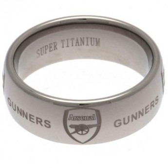 Arsenal FC пръстен Super Titanium Medium