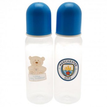 Manchester City детска бутилка 2pk Feeding Bottles