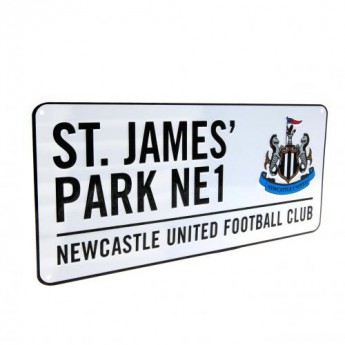 Newcastle United табела за стена Street Sign