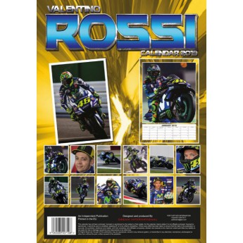 Valentino Rossi календар 2019 (29,7 x 42 cm) A3