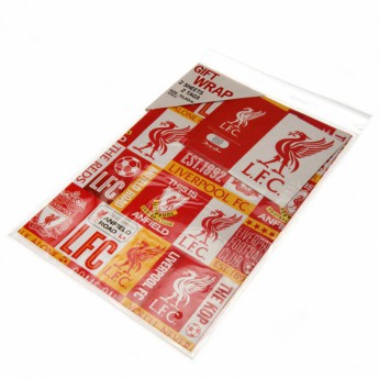 Liverpool FC опаковъчна хартия Gift Wrap old