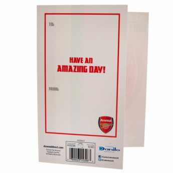Arsenal FC картичка за рожден ден Birthday Card